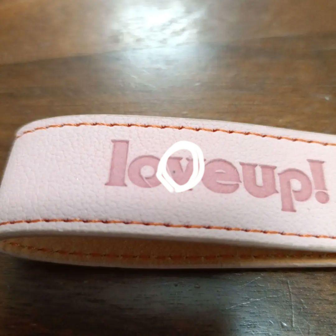 love up! キーホルダー　ピンク　ポルノグラフィティ　fcuw6