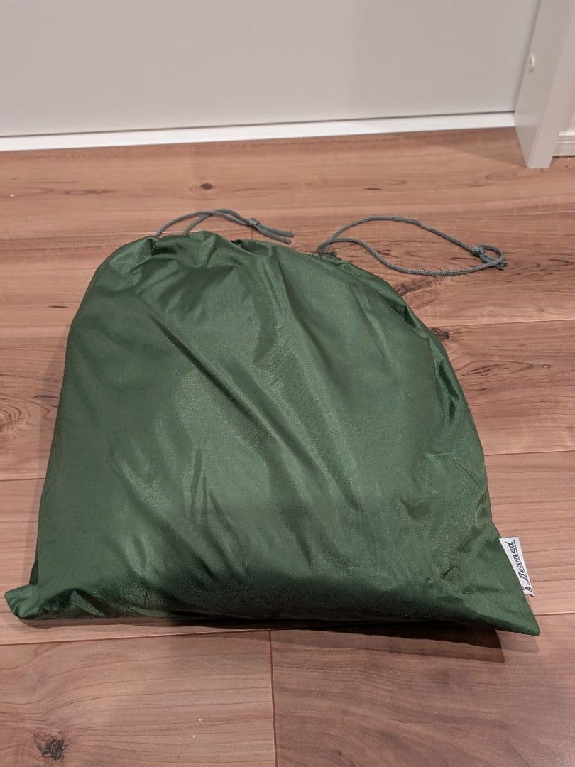 Soomloom HAPI 4P TC ワンポール＋グランドシート＋タープ連結