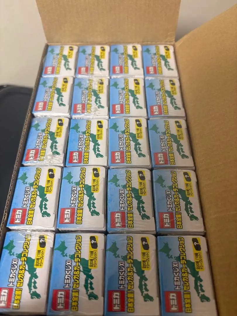 内箱未開封 トミカくじXI 日本全国セレガ&ガーラコレクション 1BOXセット