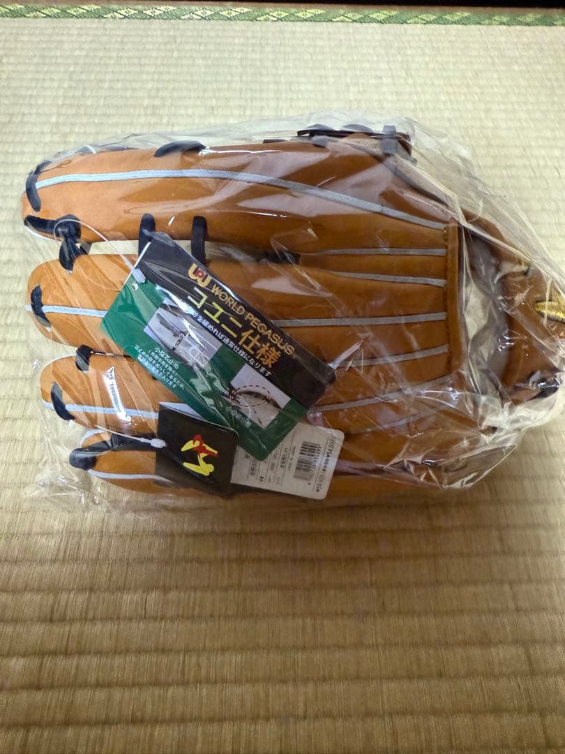 【新品未使用】ワールドペガサス 外野手用 硬式グローブ WGK6P7 日本製
