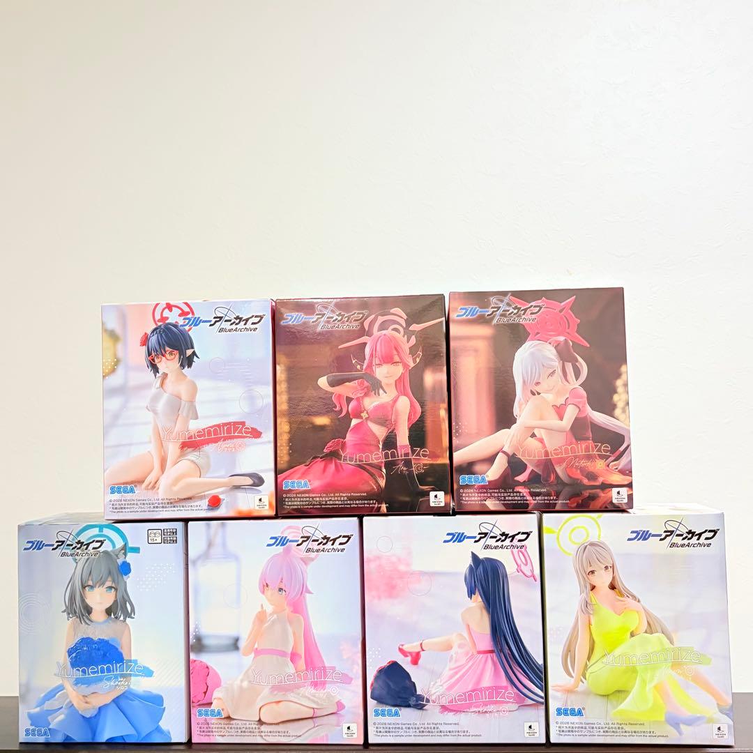 Yumemirize ブルーアーカイブ フィギュア ７点セット【追加可能性あり】