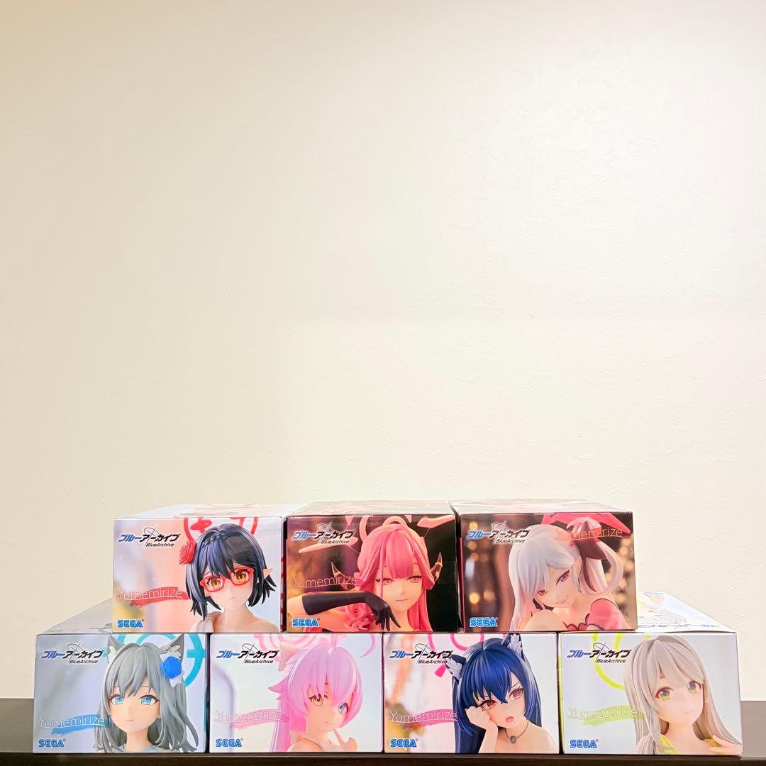 Yumemirize ブルーアーカイブ フィギュア ７点セット【追加可能性あり】