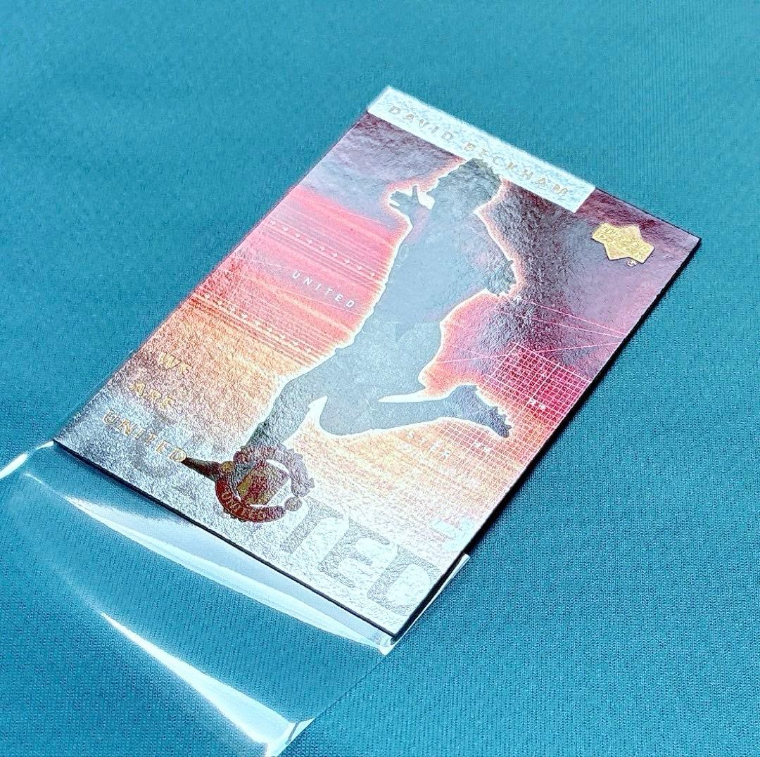 2002 UD マンチェスター・ユナイテッド デビッド・ベッカム カード ①
