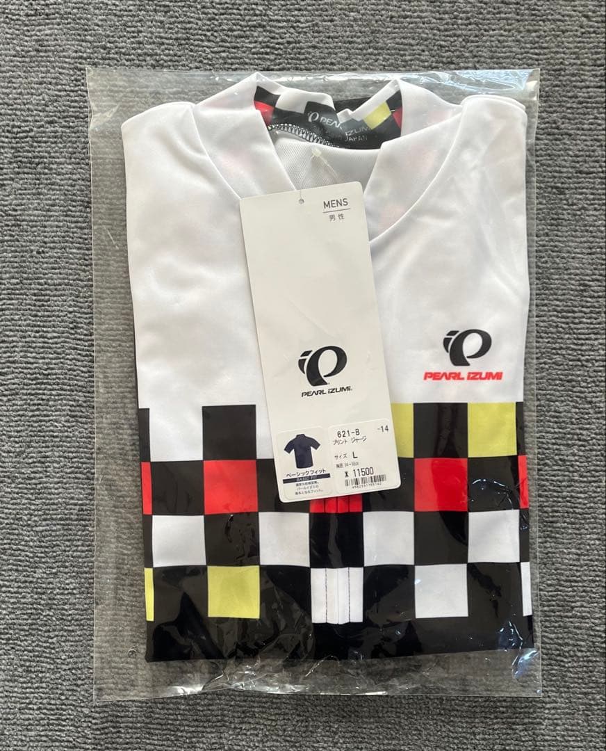 新品　パールイズミ　プリント ジャージ　グリッド