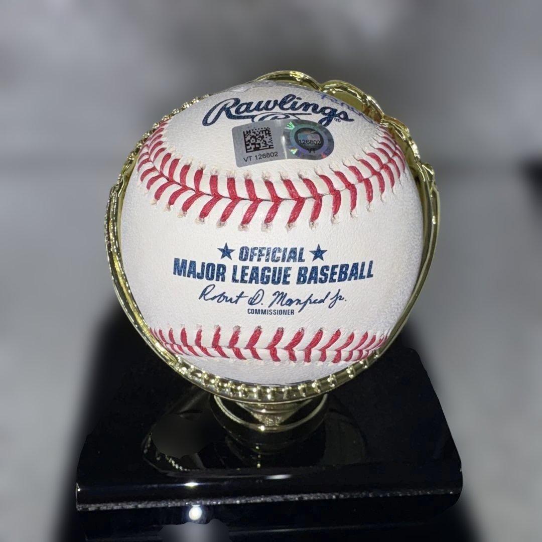 大谷翔平2021 AL MVP 直筆サイン入りボール