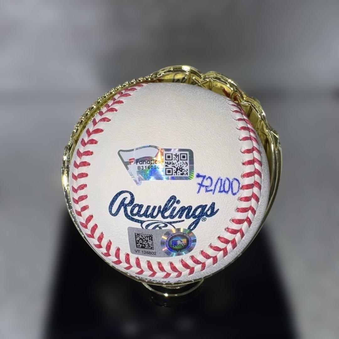 大谷翔平2021 AL MVP 直筆サイン入りボール