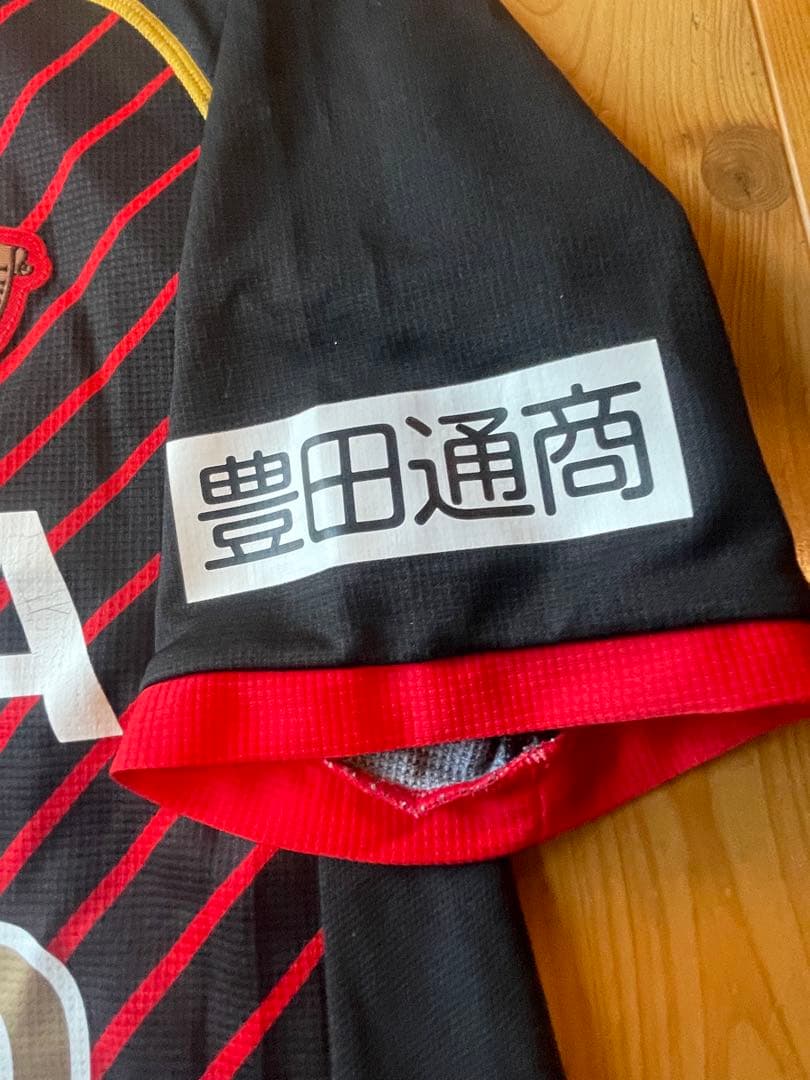 サッカーＪリーグ　名古屋グランパス 20周年記念ユニホーム　12サイズOサイズ