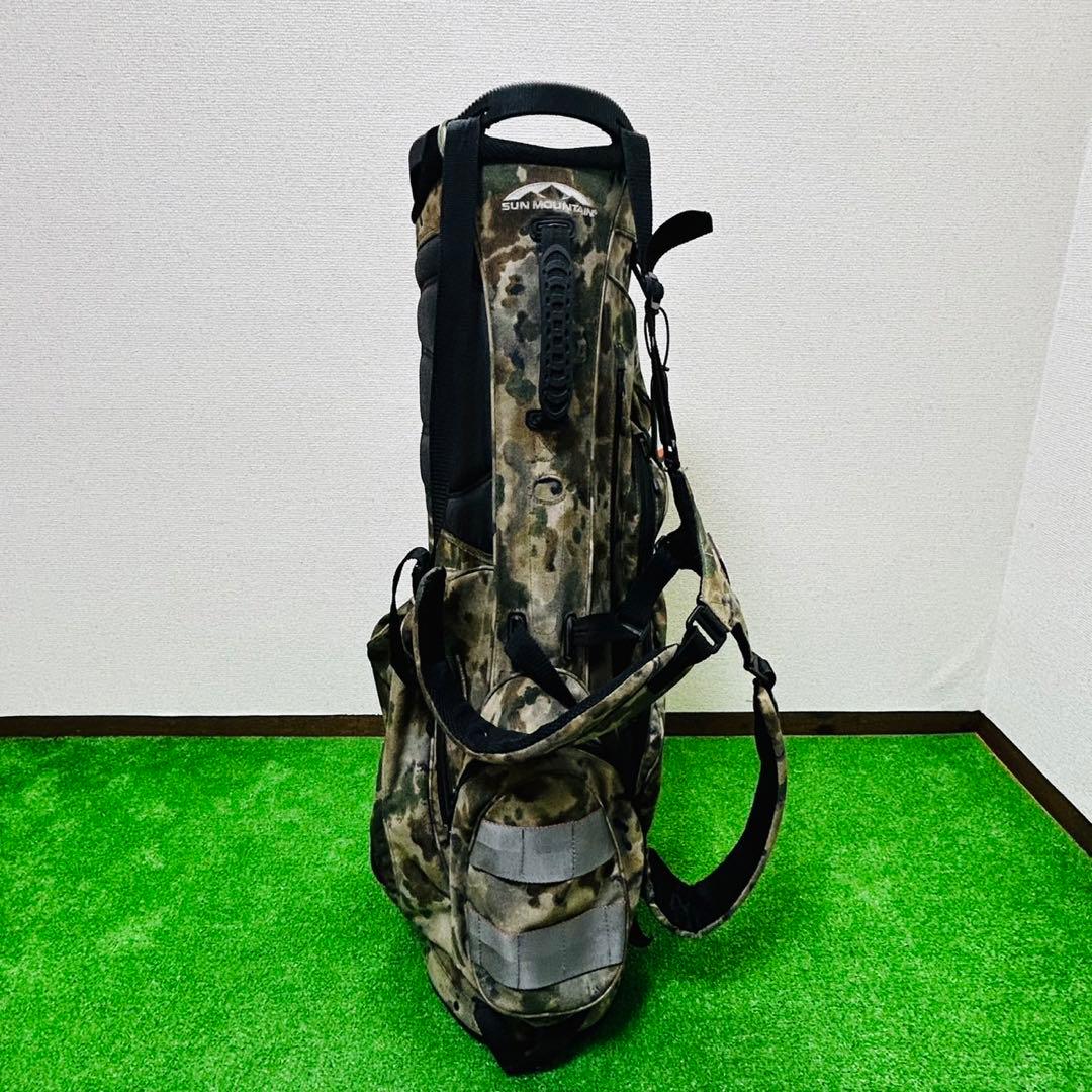 ブリーフィング サンマウンテン キャディバッグ スタンド 迷彩