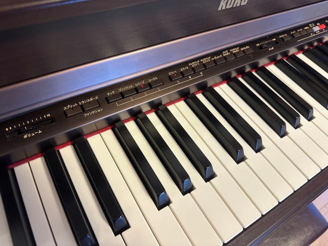 電子ピアノKORG CONCERT C-3200 ダークブラウン