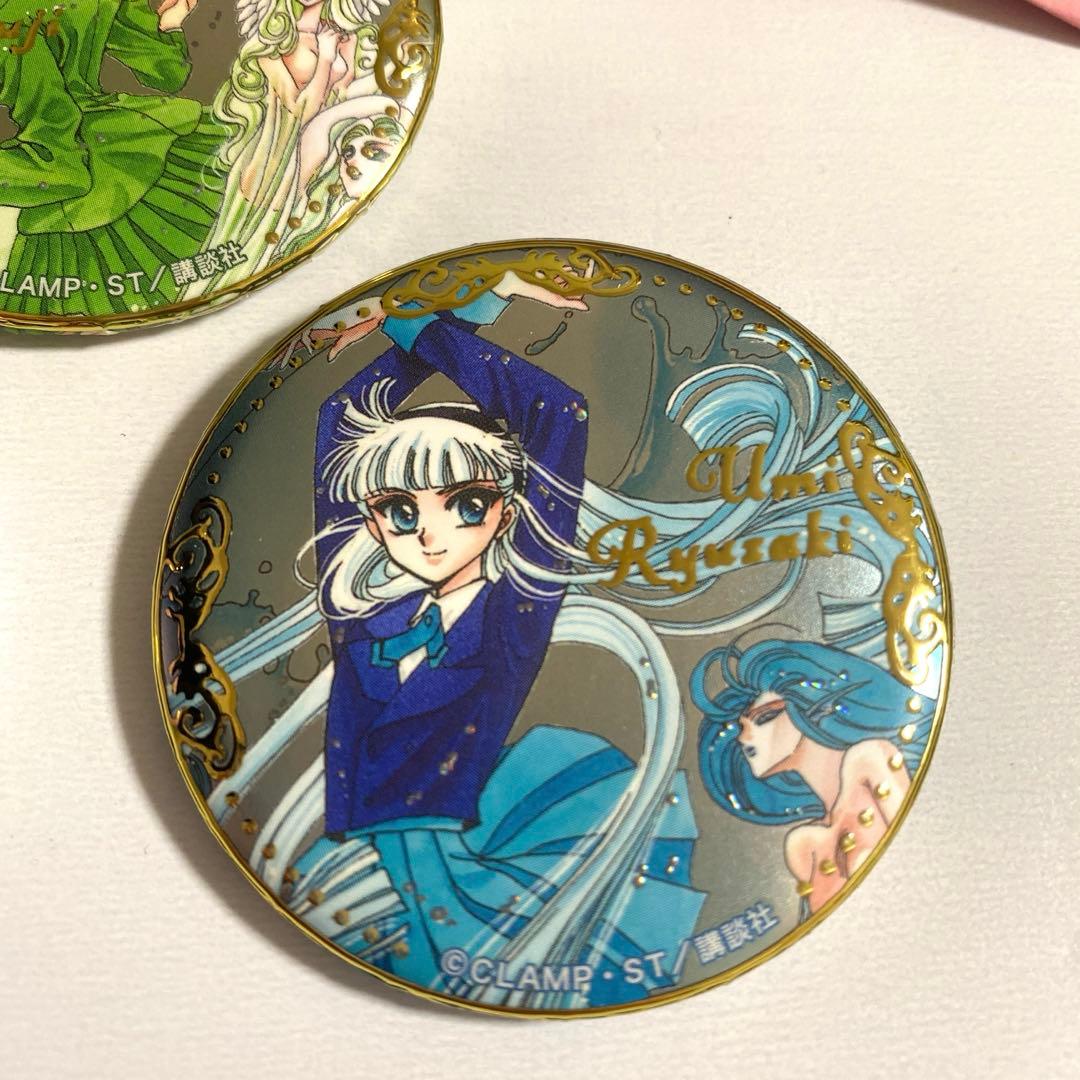 CLAMP30周年トレーディングプレミアムジュエリー缶バッジ　魔法騎士レイアース