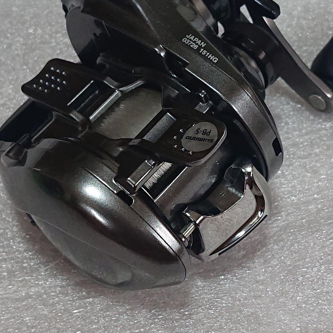 美品 シマノ 17 クロナーク MGL 151HG LEFT 左ハンドル