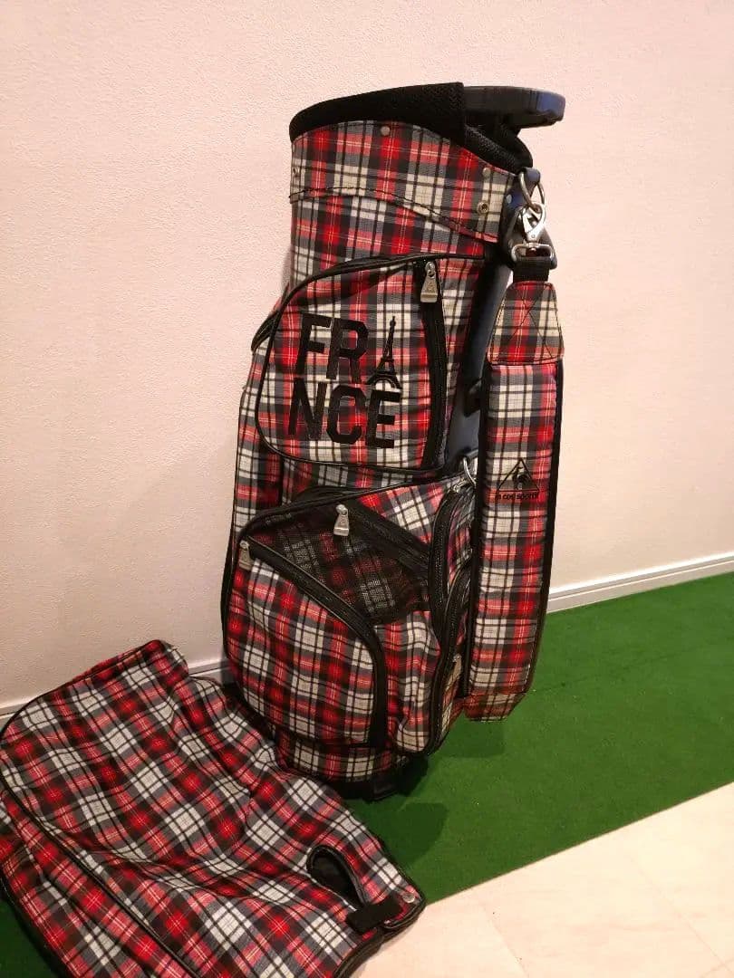 ルコック スポルティフ ゴルフ レディー スキャディーバッグ・ゴルフバッグ　中古