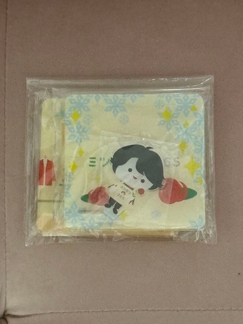 ミツカン365 おダテちゃんおスーちゃんオリジナルコースター2体セット