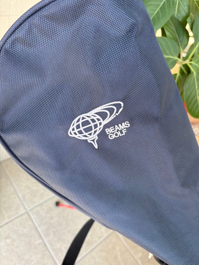 BEAMS GOLF セルフスタンド　ゴルフケース　ネイビー　オマケ付