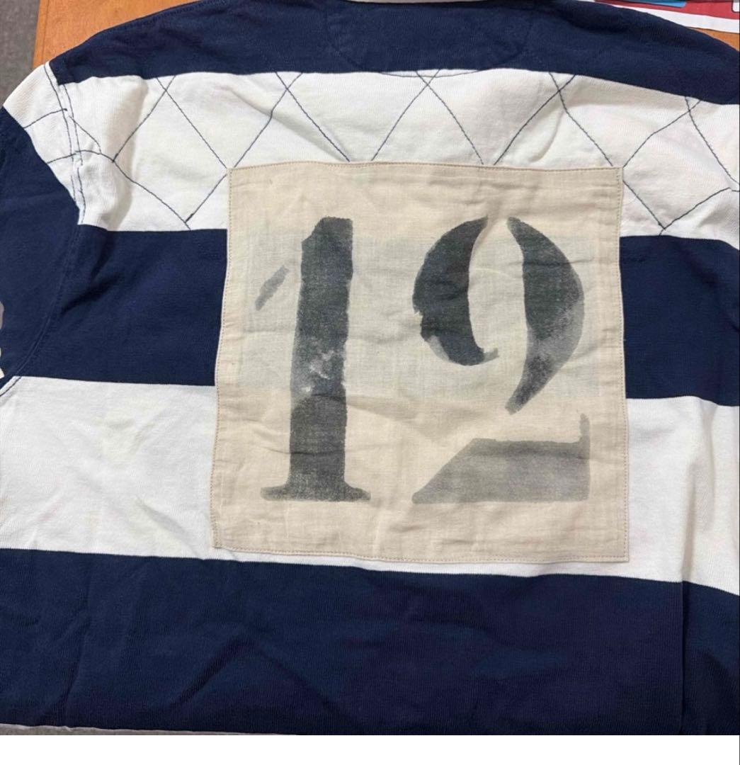 Polo Ralph Lauren ラガーシャツ ネイビーとホワイト