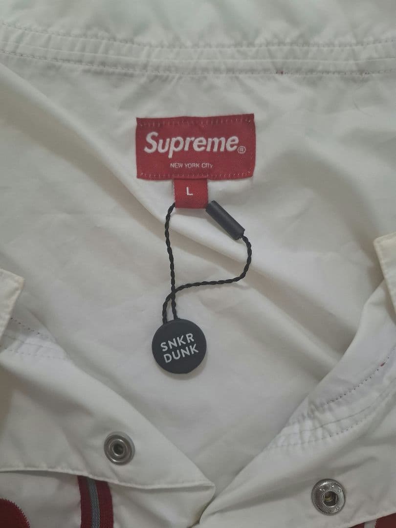 応援グッズ Supreme Snap-Off Sleeve L/S Baseball Top