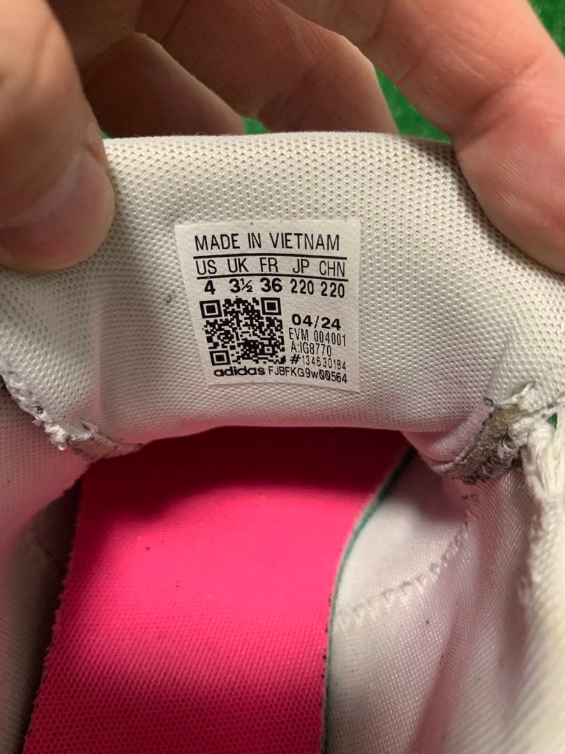 adidas コードカオス　ゴルフシューズ　22.0㎝　レディース　ジュニア