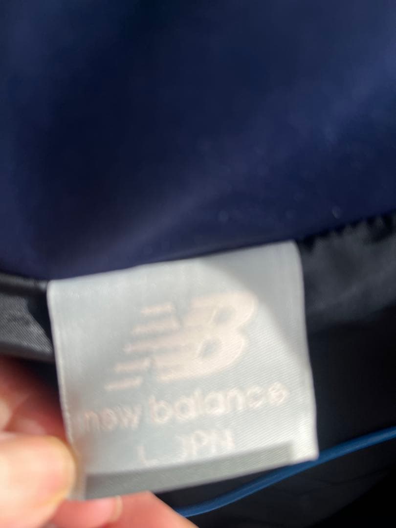 new balance ベンチコート Lサイズ ネイビー