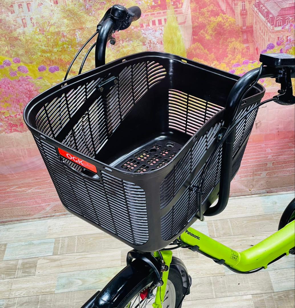 ZK3644 電動自転車 パナソニック ギュット 子供乗せ 20インチ 送料無料