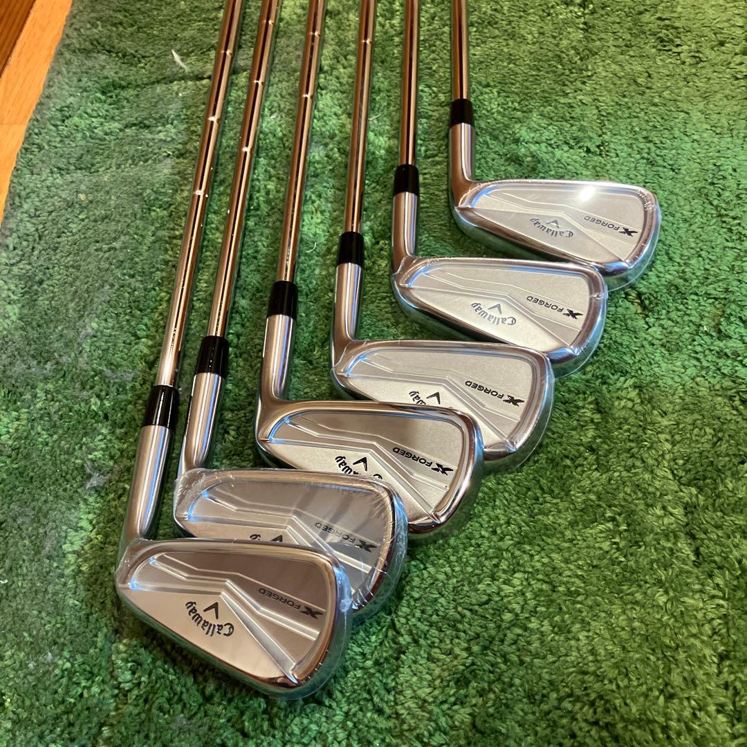 Callaway X Forged 2024アイアンセットダイナミックゴールド