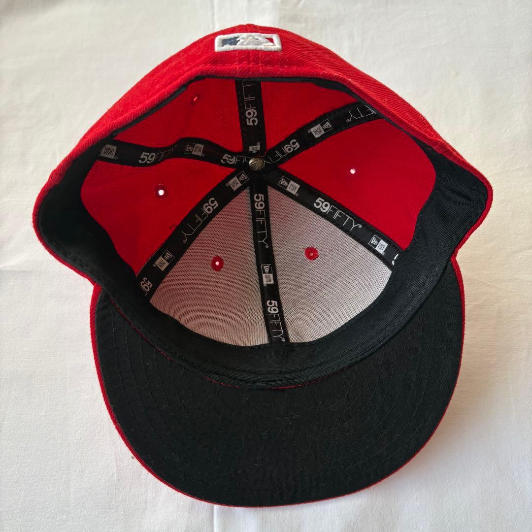 【新品】New Era 59FIFTY レッド キャップ
