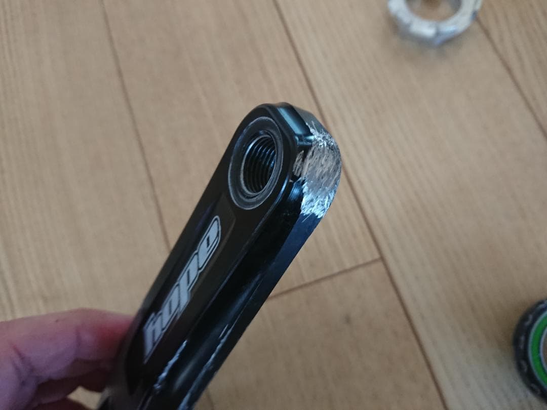 Hope Evo 155mm + BB + 工具セット