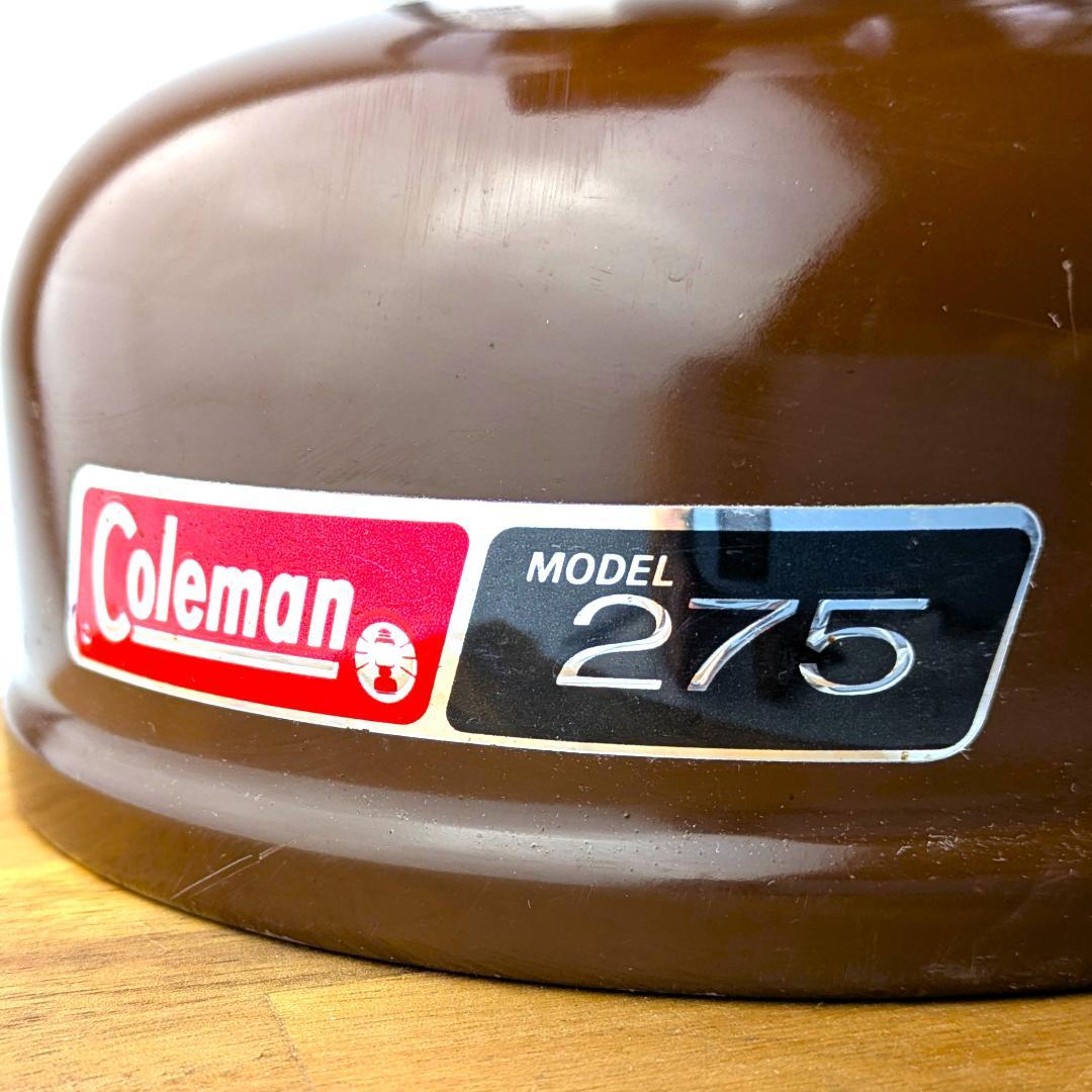 美品 コールマン 275 ランタン 1976年6月 ブラウン 箱付 ダブル