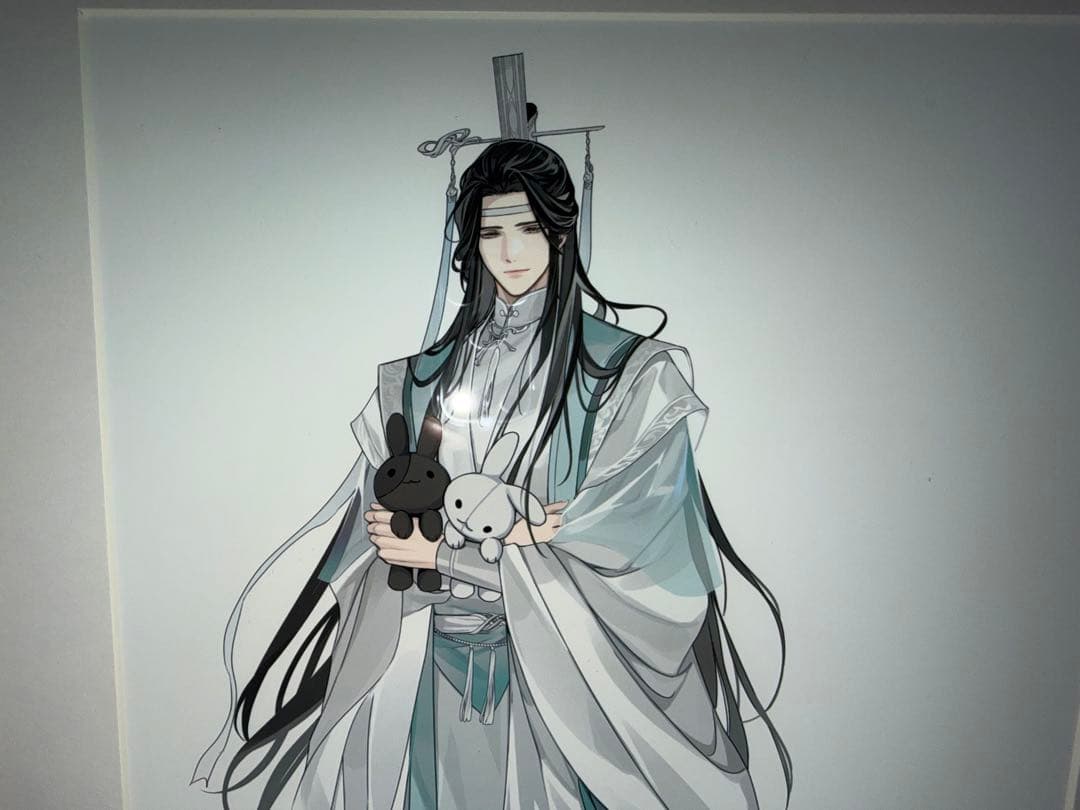 【未使用新品】　会場限定品　魔道祖師　五周年記念展　メモリアルアート　藍忘機