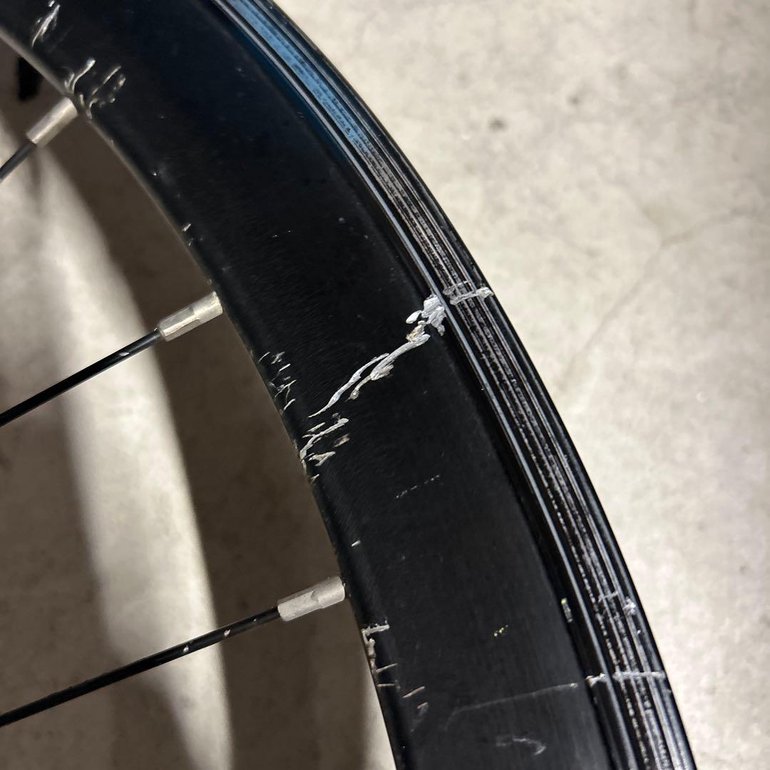 700cクリンチャー用ブラックホイールピスト