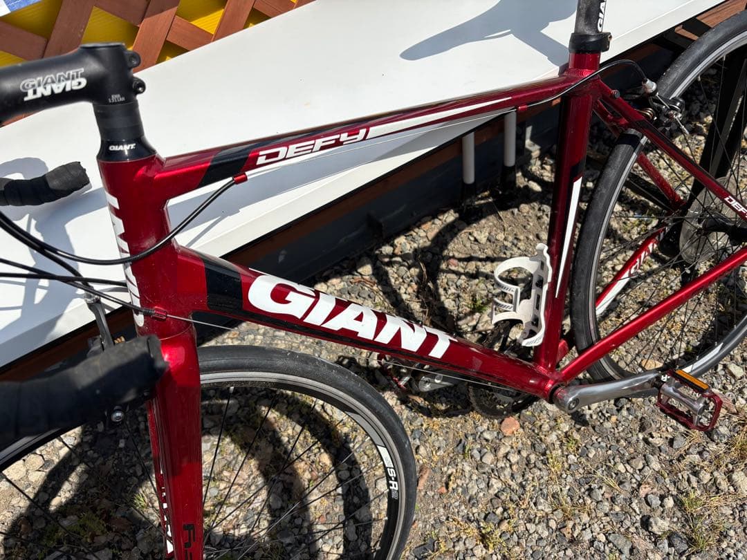 a*k様 GIANT DEFY レッド ロードバイク