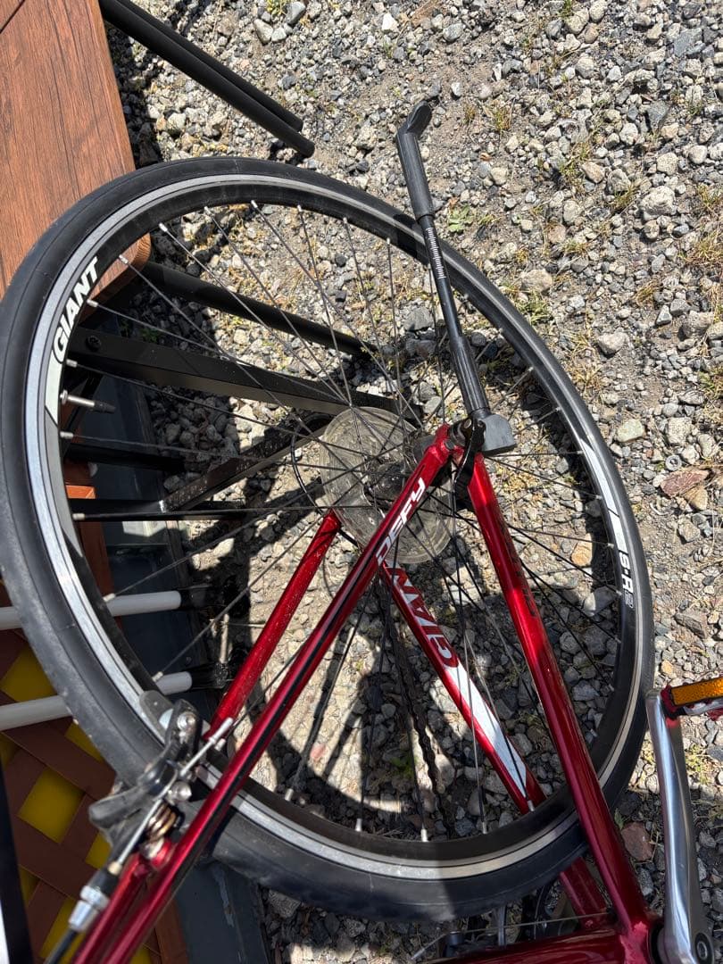 a*k様 GIANT DEFY レッド ロードバイク