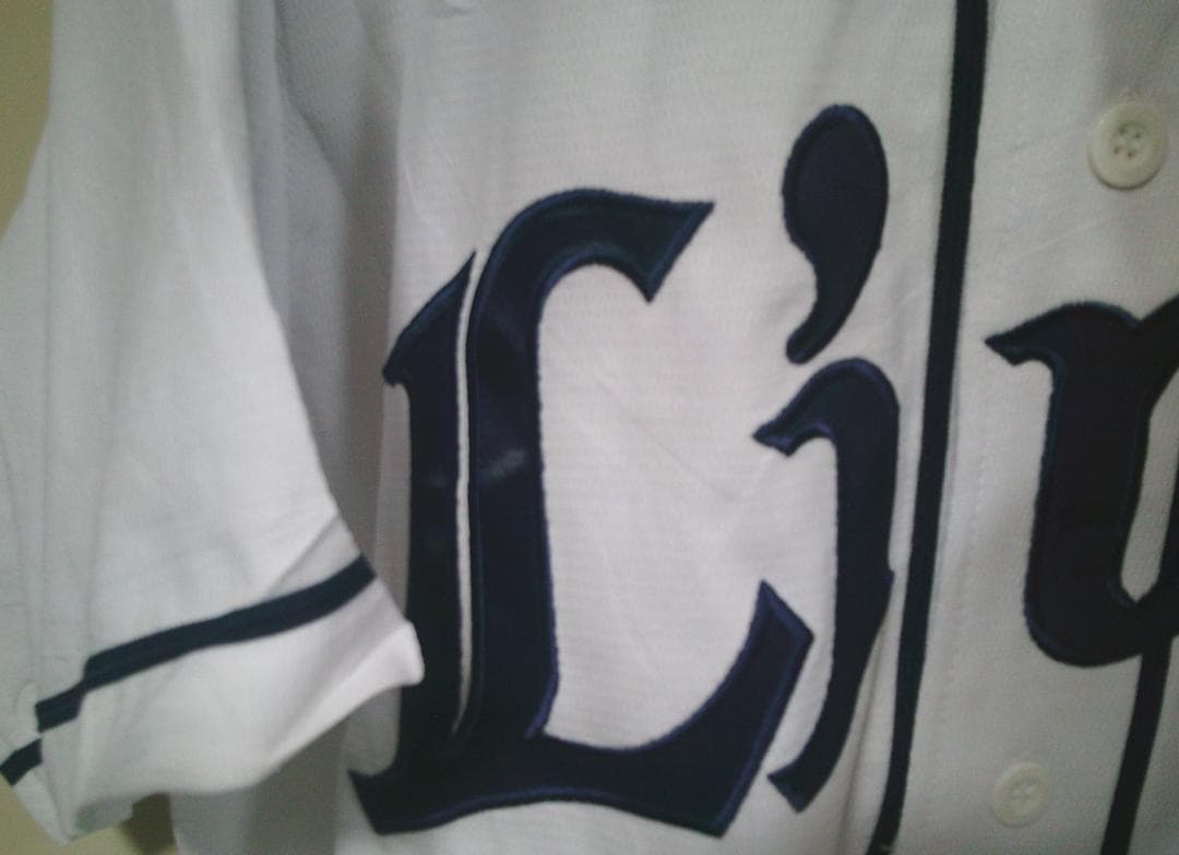 白L新品2017埼玉西武ライオンズLions浅村３ユニフォーム刺繍プロ野球■楽天