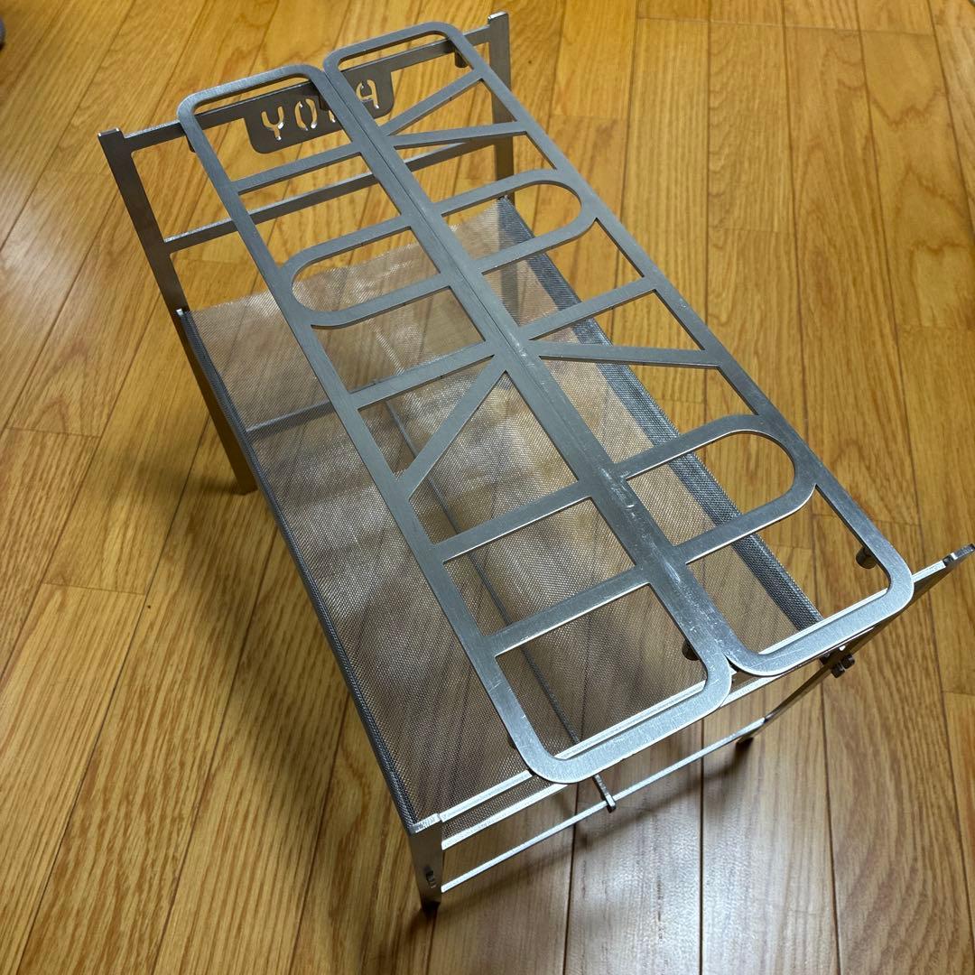 YOKA 焚き火台 コンパクト メッシュ