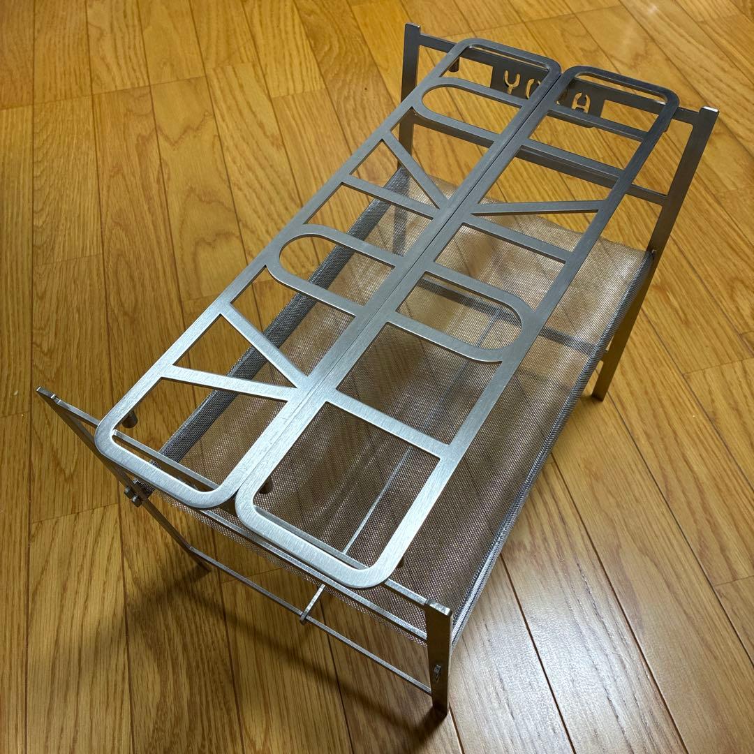 YOKA 焚き火台 コンパクト メッシュ
