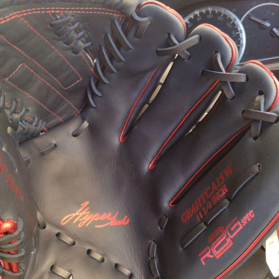 Rawlings 一般軟式グローブ 投手用　右投げ用ハイパーテック　M球おまけ付