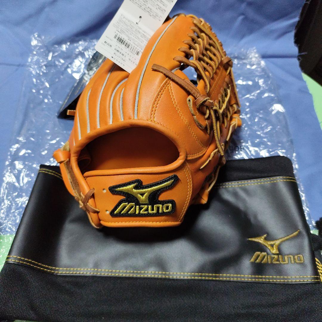 Mizuno Pro 軟式野球グローブ オレンジ(未使用)