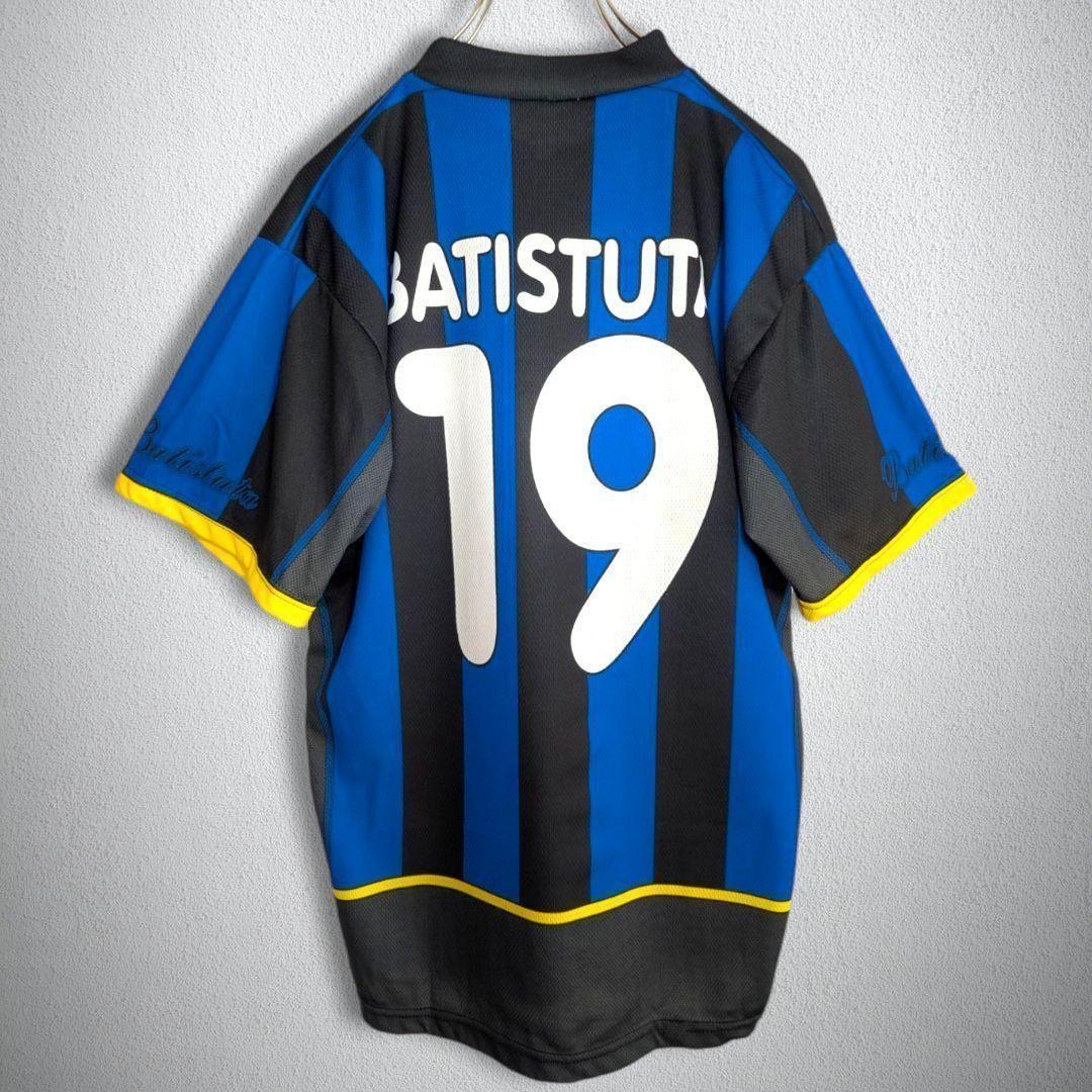 古着　サッカー　インテル　ガブリエル・バティストゥータ　＃19　イタリア製