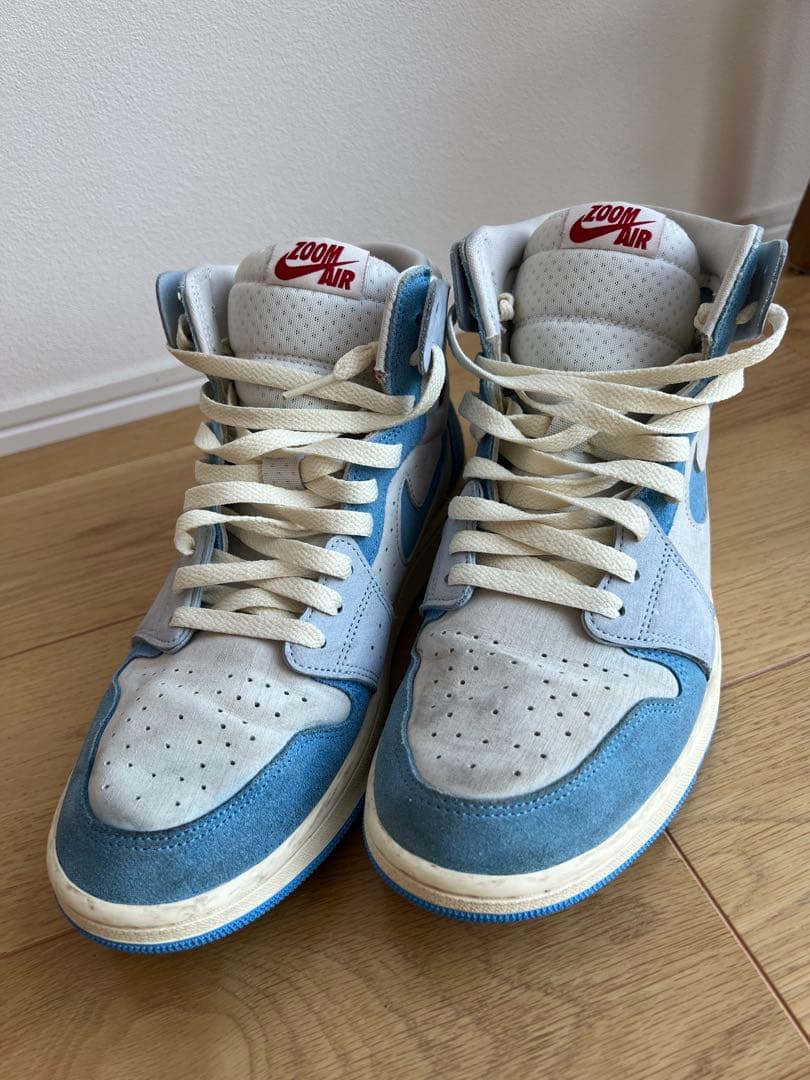 NIKE☆ Air Jordan ナイキハイカットスニーカー ブルー/ホワイト