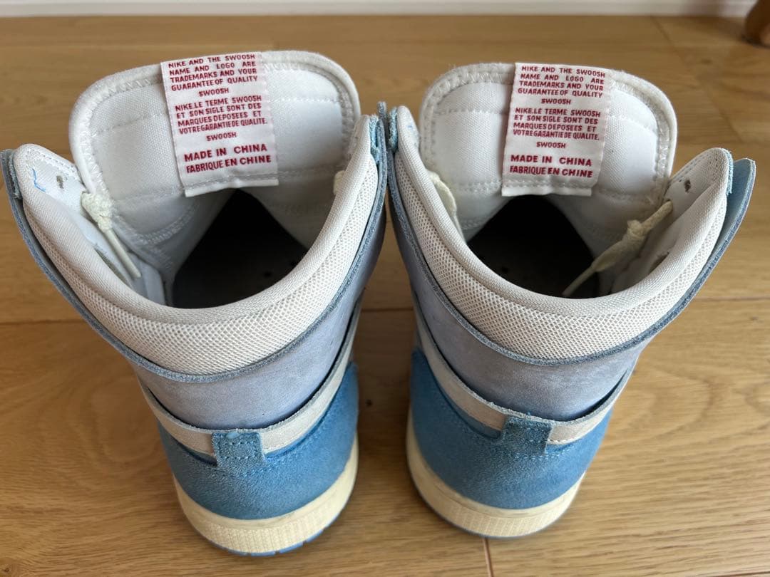 NIKE☆ Air Jordan ナイキハイカットスニーカー ブルー/ホワイト