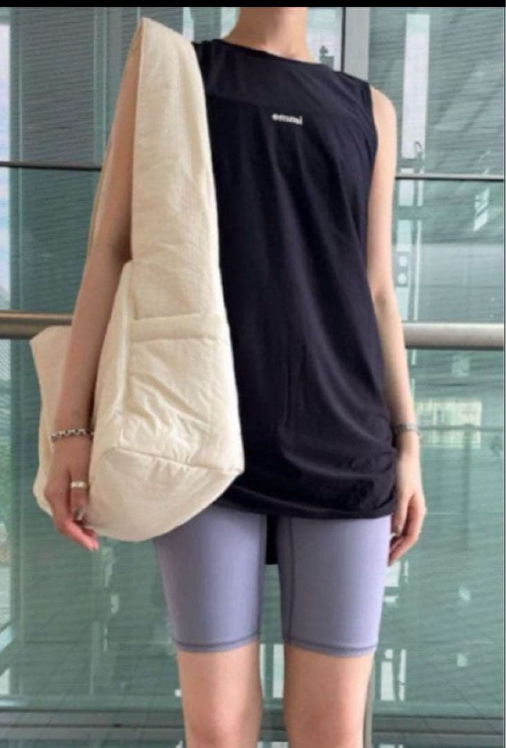 エミヨガ emmi yoga ロングタンクトップ M
