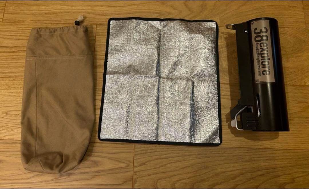 スノーピーク　&camp バーナー　収納袋　耐熱シート付き