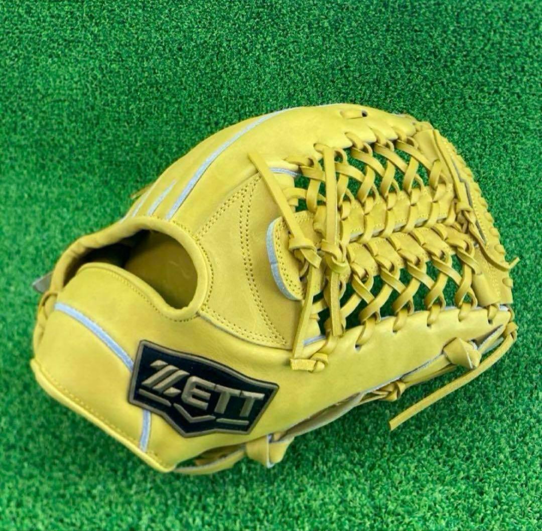 ZETT ゼット 外野手用 硬式野球 外野用 グローブ グラブ 右投げ877