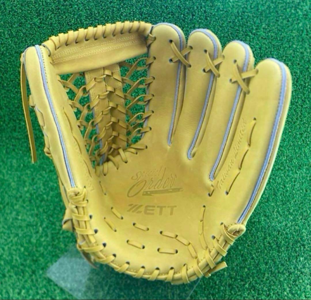 ZETT ゼット 外野手用 硬式野球 外野用 グローブ グラブ 右投げ877