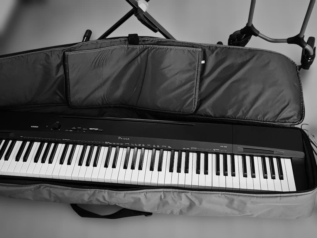CASIO Privia PX-160 電子ピアノ ケース・スタンド・台車付