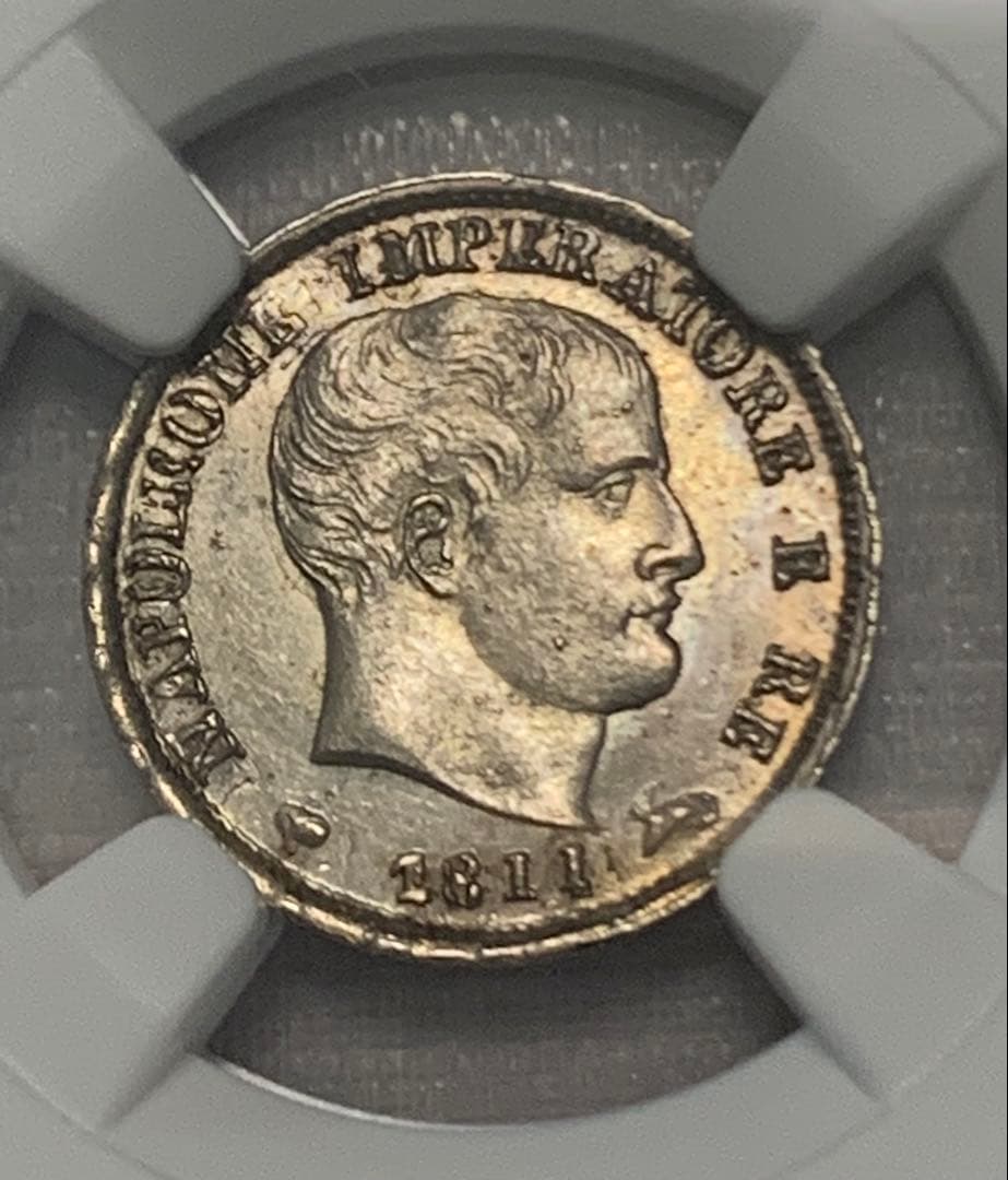 1811年 ナポレオン王国 5ソルディ　シルバー