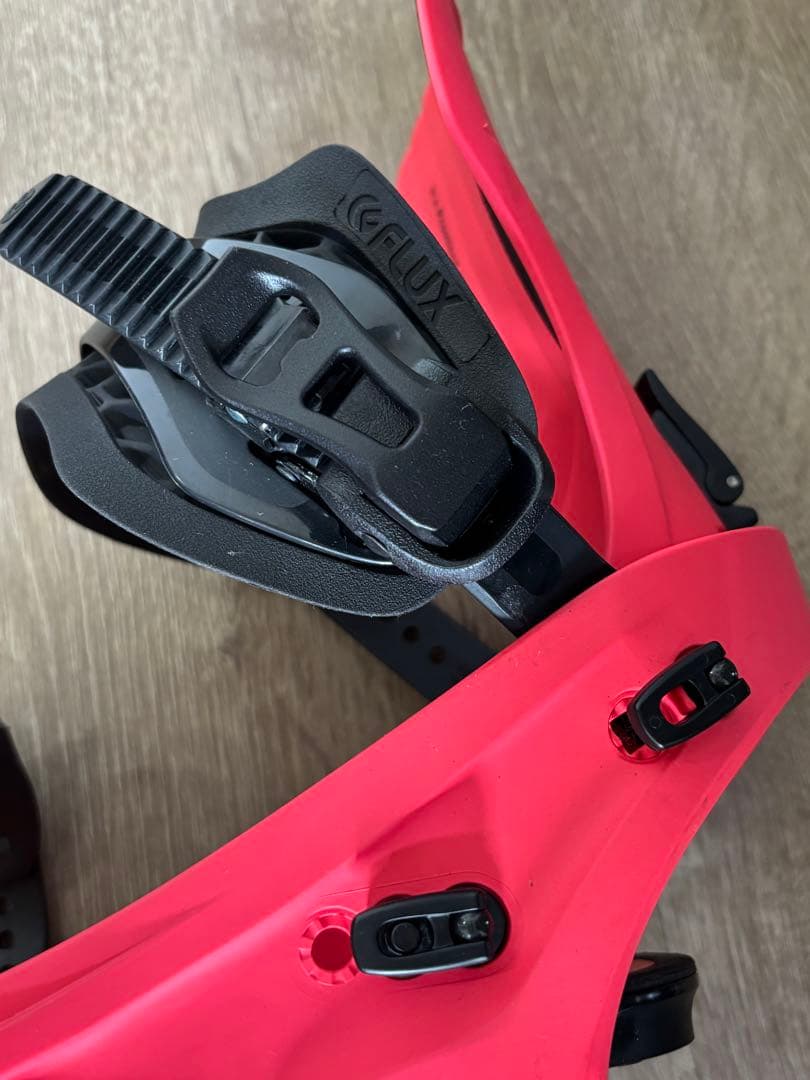 FLUX XF ビンディング Mサイズ ネオンレッド スノーボード フラックス