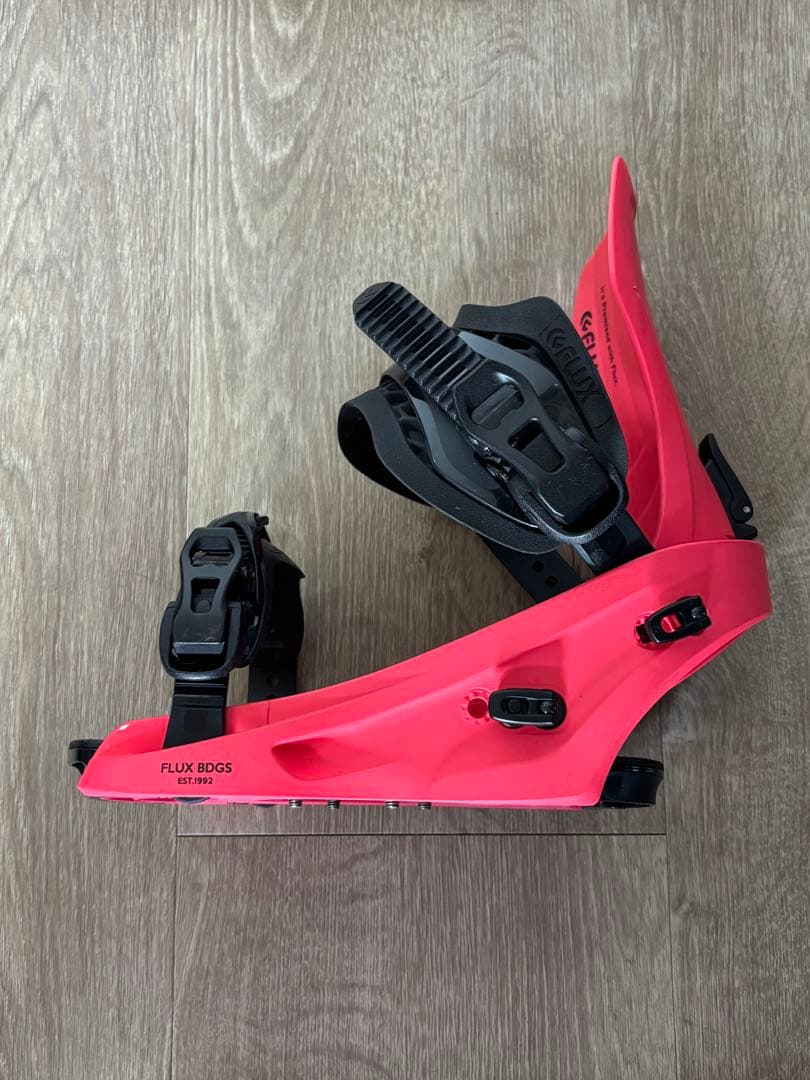FLUX XF ビンディング Mサイズ ネオンレッド スノーボード フラックス