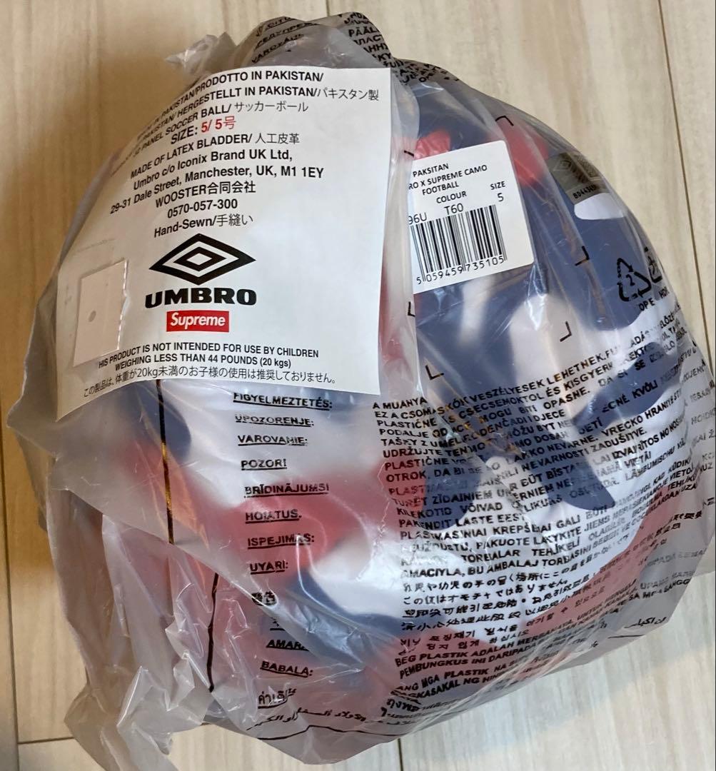 Supreme Umbro Soccer Ball Red Camo サッカー