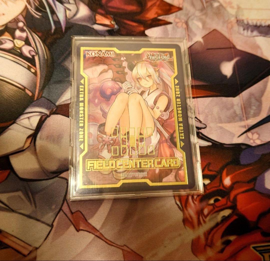 遊戯王 現世離レ スリーブ プレイマット センターマーカー