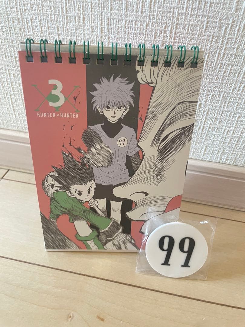 冨樫義博展 HUNTER×HUNTER 万年カレンダー　キルア99プレート